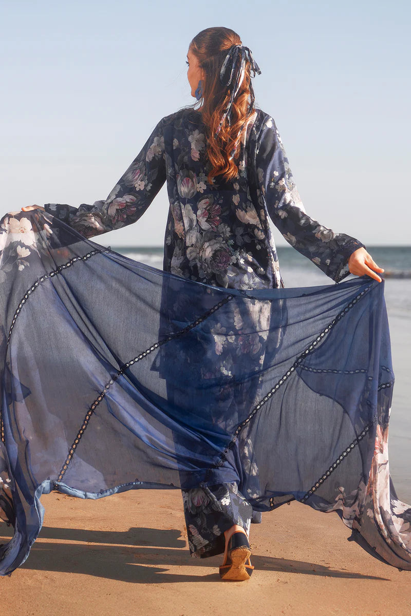 Winter 3PC Khaddar Embroidered Printed Suit
