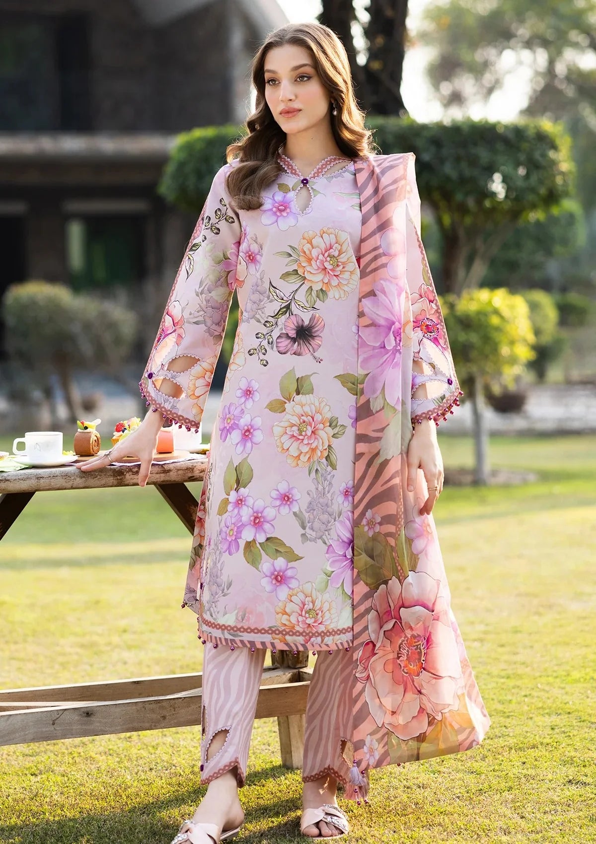 Winter 3PC Khaddar Printed Suit