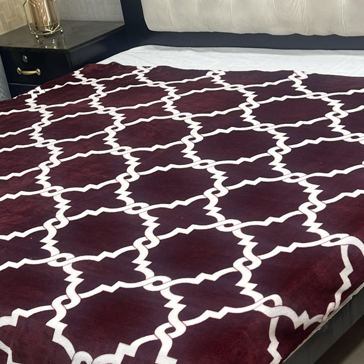 Double Bed AC Blanket Soft Fleece Comfort | Design 14