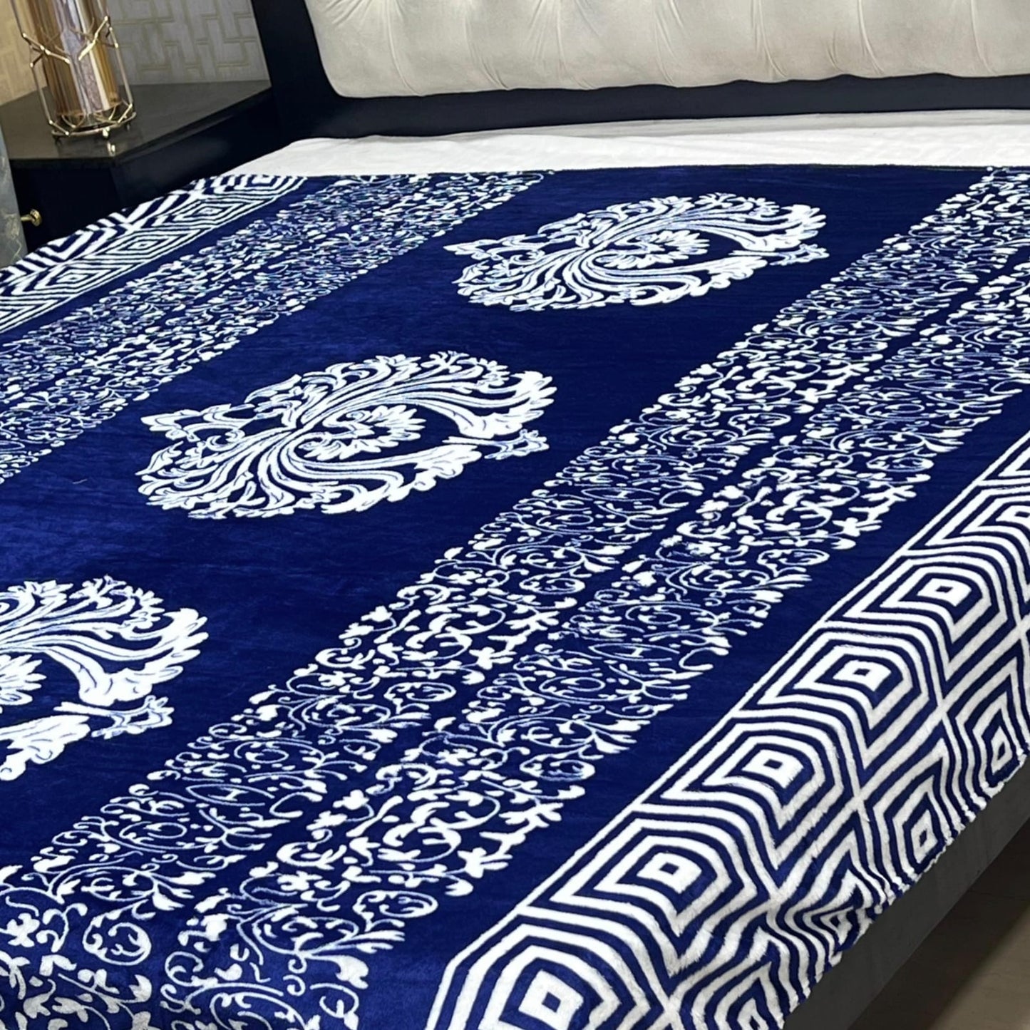 Double Bed AC Blanket Soft Fleece Comfort | Design 18
