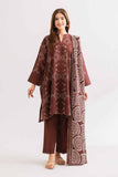Winter 3PC Khaddar Printed Suit
