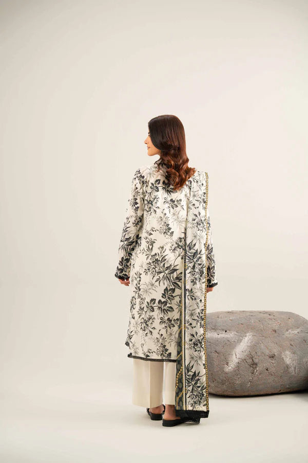 Winter 3PC Khaddar Printed Suit