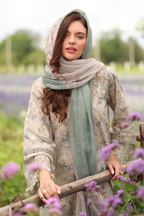 Winter 3PC Khaddar Printed Suit