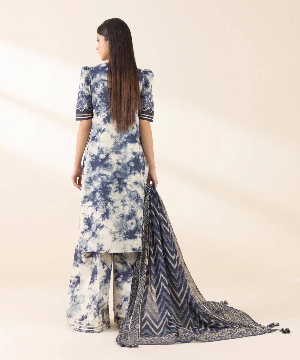 Sapphire Tie & Dye – 3PC Lawn