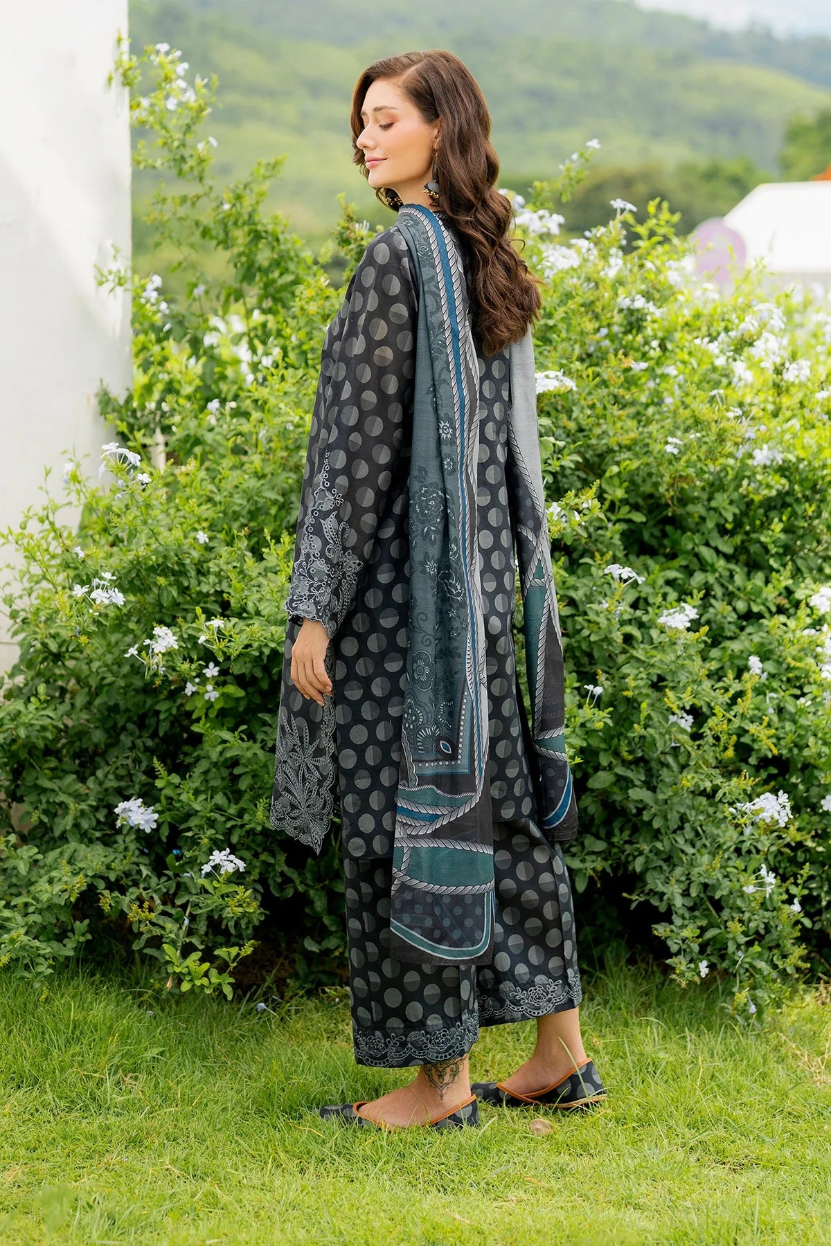 Winter 3PC Khaddar Printed Suit