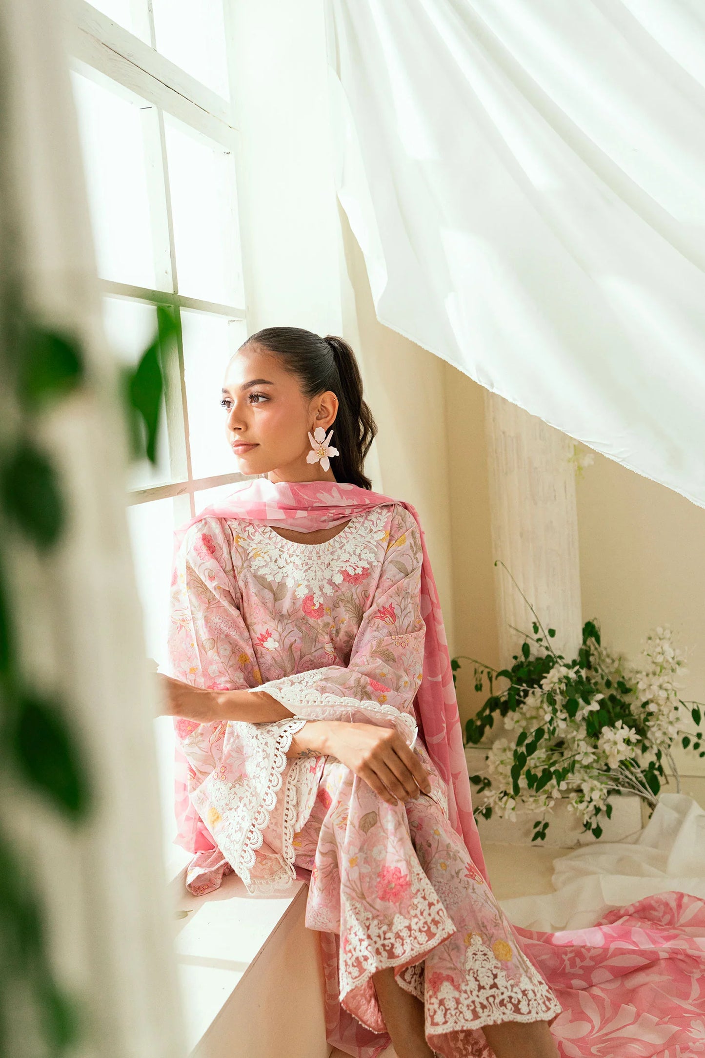 Winter 3PC Khaddar Printed Suit
