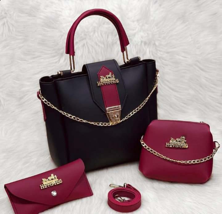 3-Piece Elegant Big Bag Set