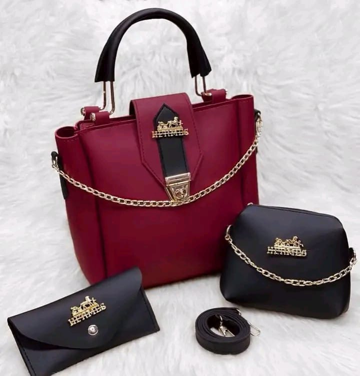 3-Piece Elegant Big Bag Set