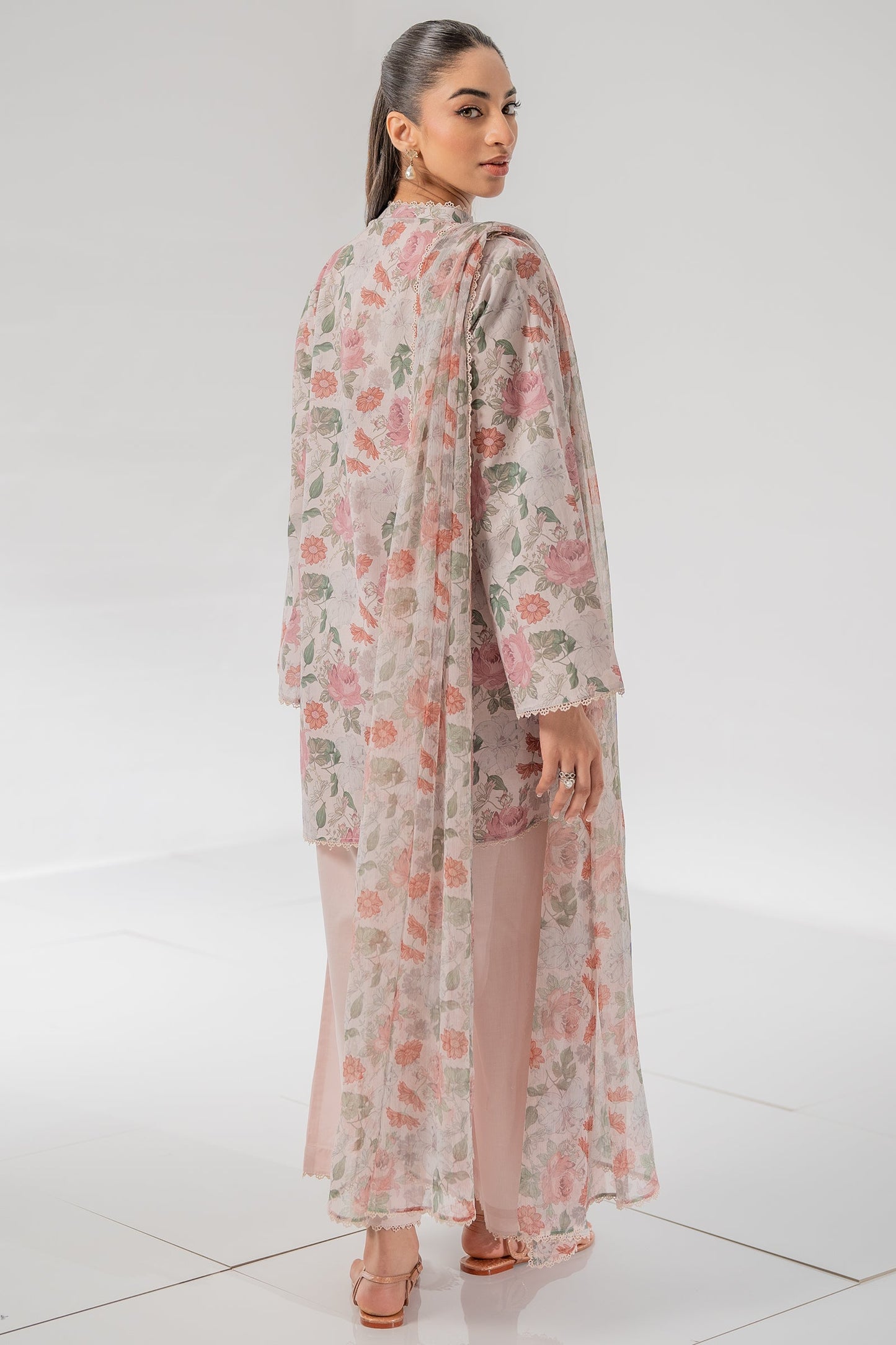 Winter 3PC Khaddar Printed Suit