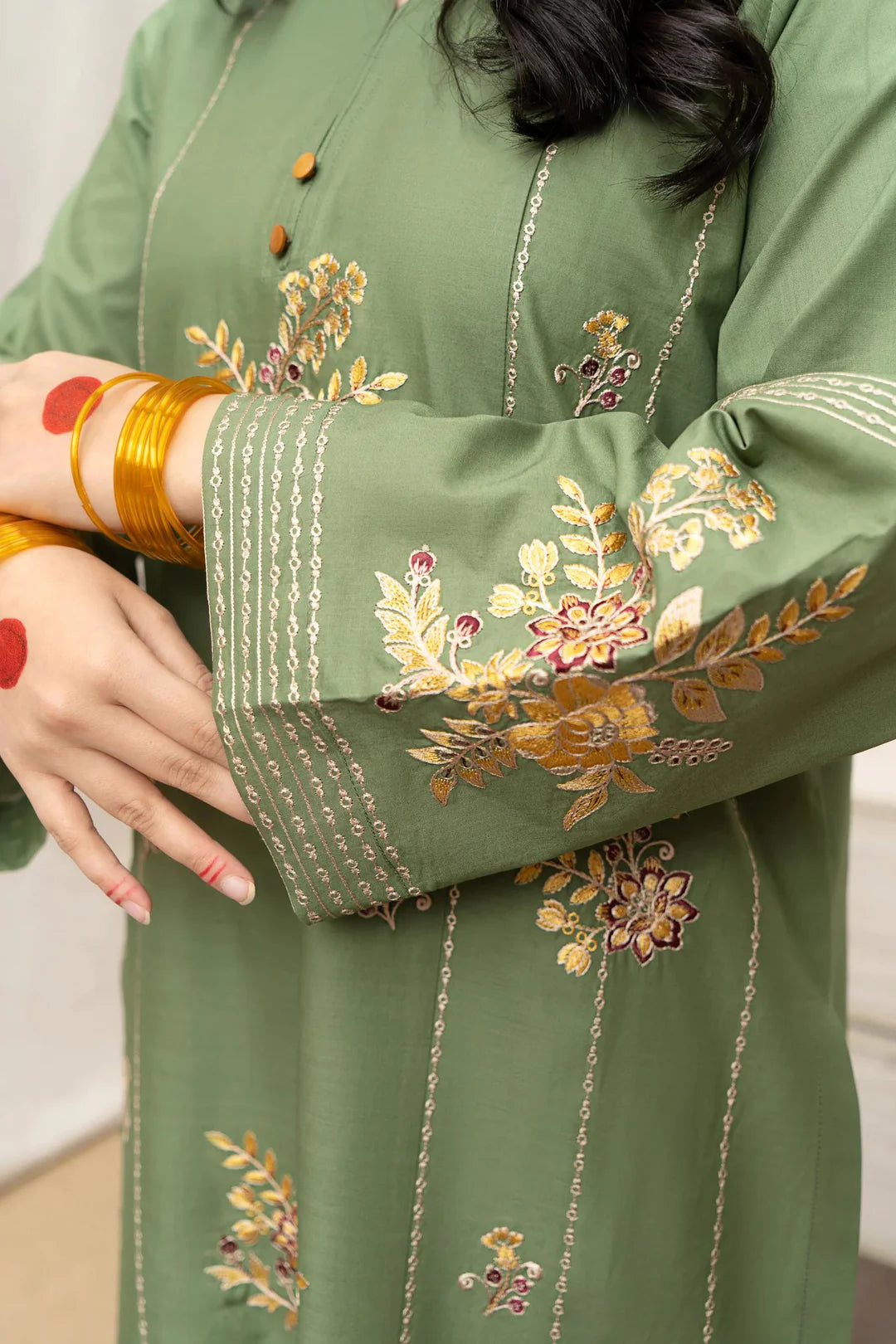 URGE - 3PC Embroidered Lawn Suit