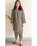 Elegant Kids Embroidered Suite