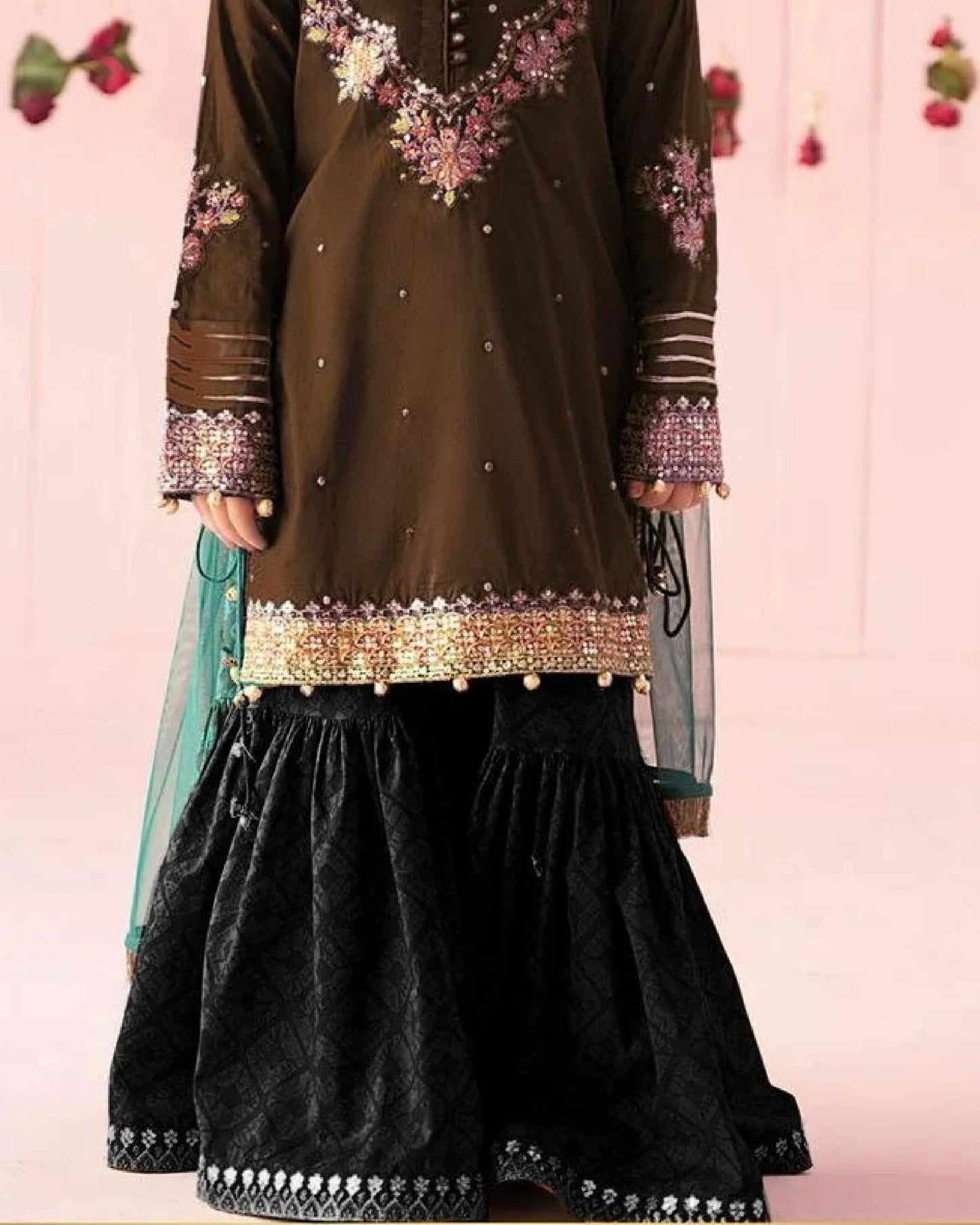 Ramla Embroidered 3 pc