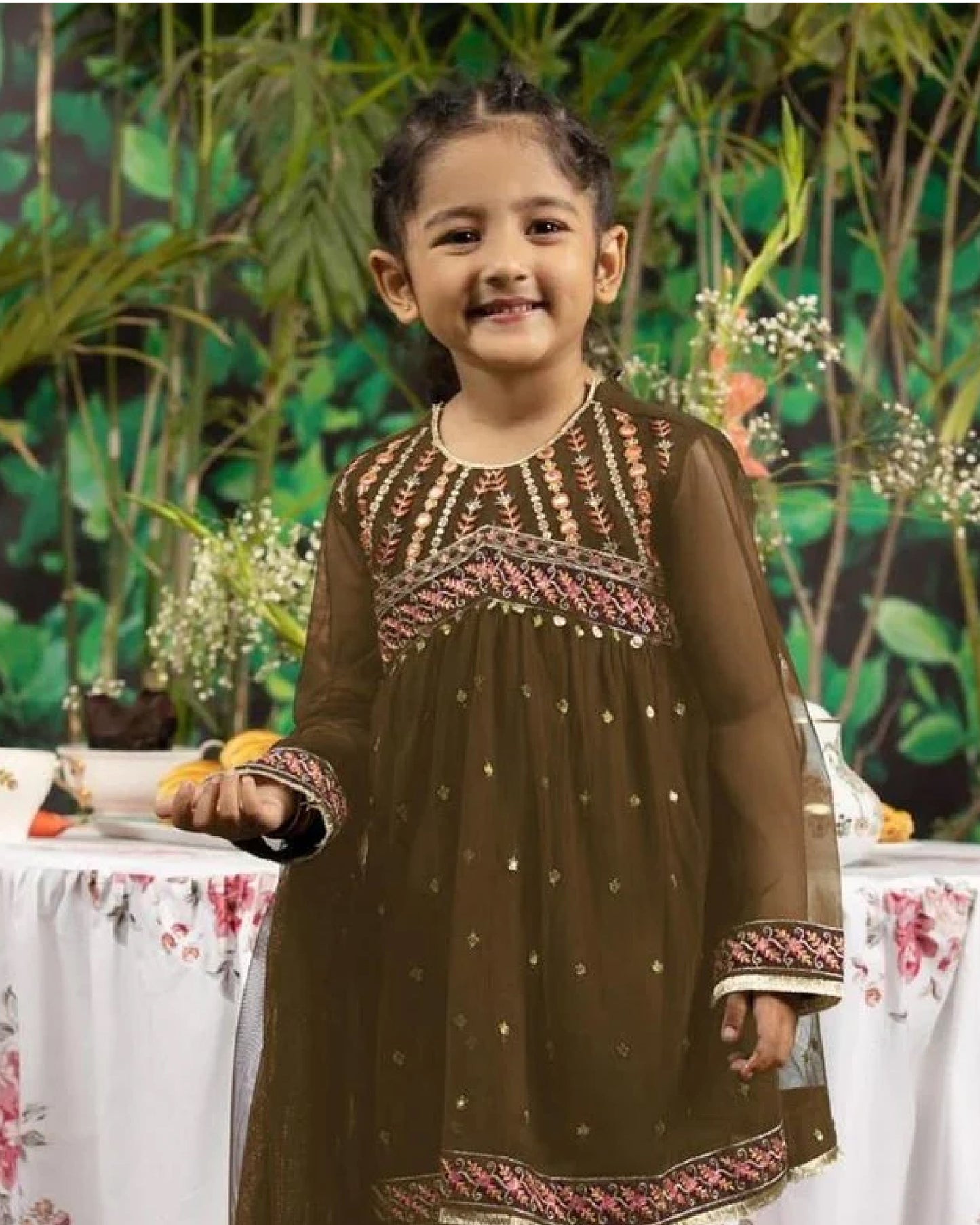 Abeer Kids Embroidered Suit