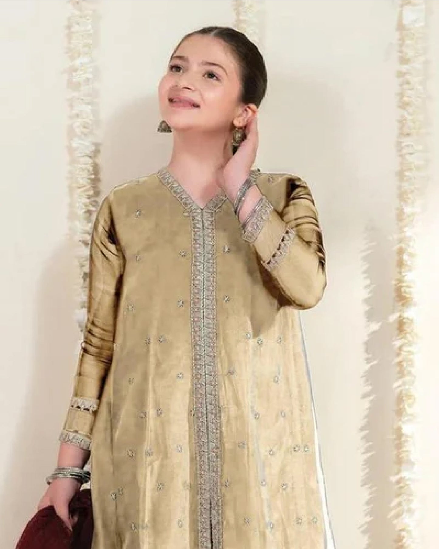 Chambeli Embroidered Kids Suit