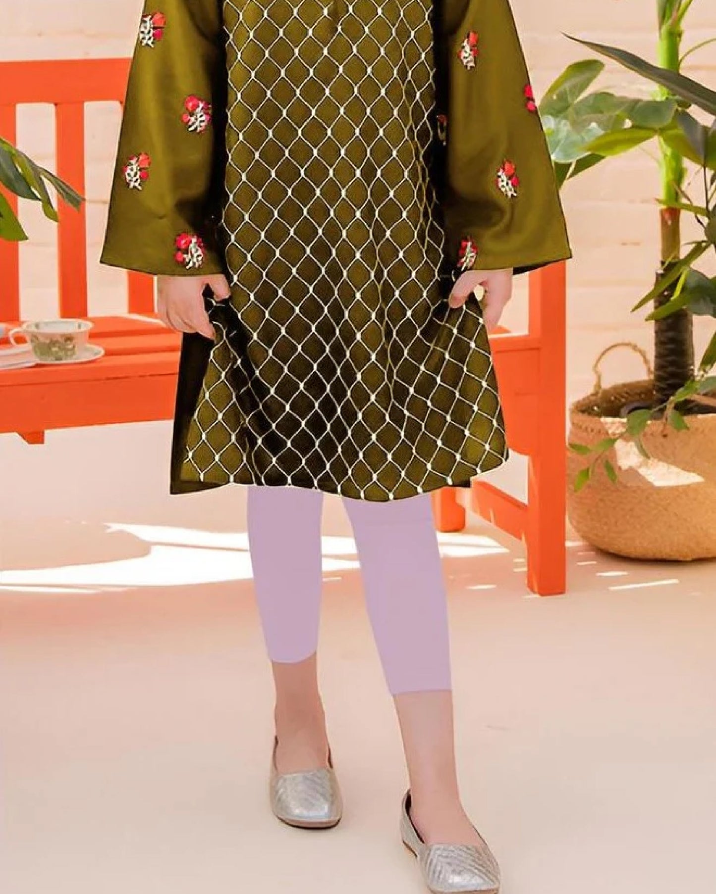 Noor Kids Embroidered Suit