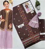 Kids Winter Embroidered Suit