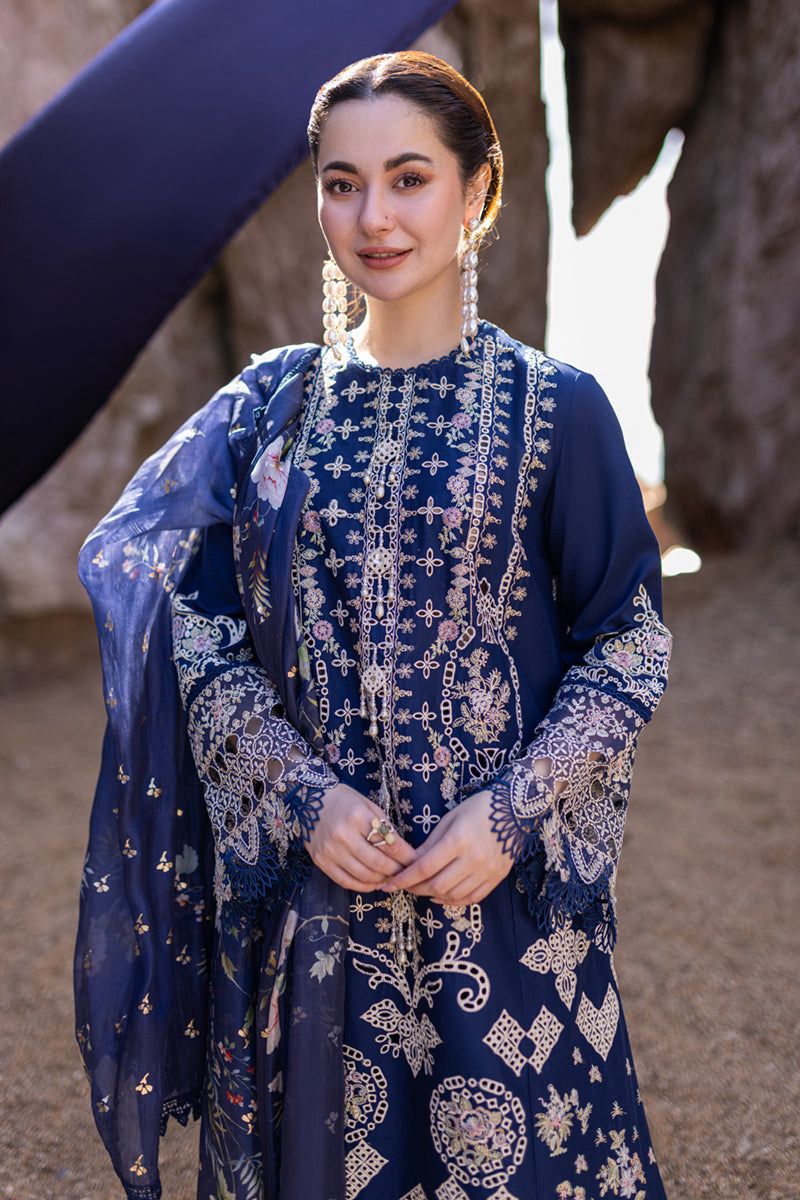 Qalamkar Luxury Embroidered Lawn 3-Piece – Nextfit Store