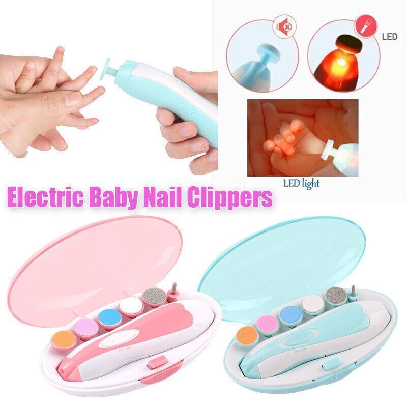 Safe & Gentle Electric Baby Nail Trimmers