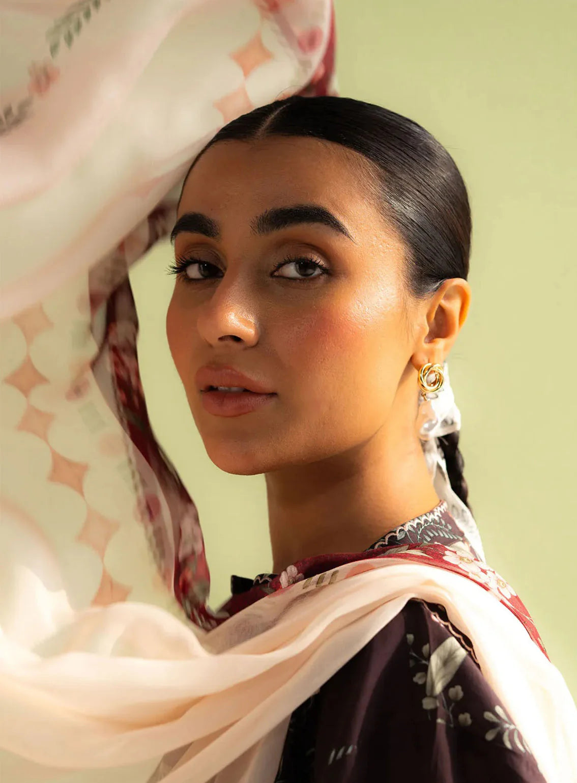 Khaddar Coco By Zara Shahjahan 3PC Winter Printed Suit