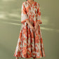 Baroque Floral Embroidered Linen 3-Piece