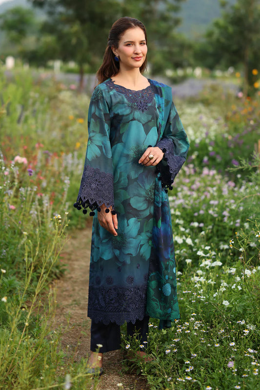 Winter 3PC Khaddar Printed Suit