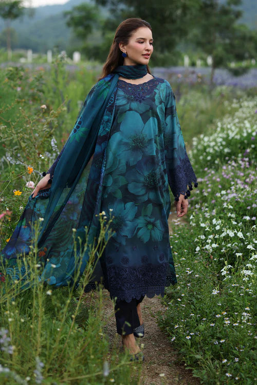 Winter 3PC Khaddar Printed Suit