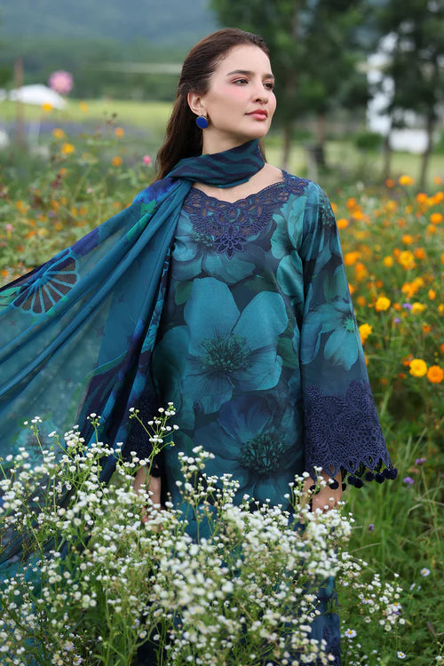 Winter 3PC Khaddar Printed Suit