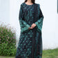 Winter 3PC Khaddar Embroidered Printed Suit