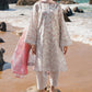 Baroque Embroidered Printed Lawn – Floral Elegance