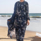 Winter 3PC Khaddar Embroidered Printed Suit
