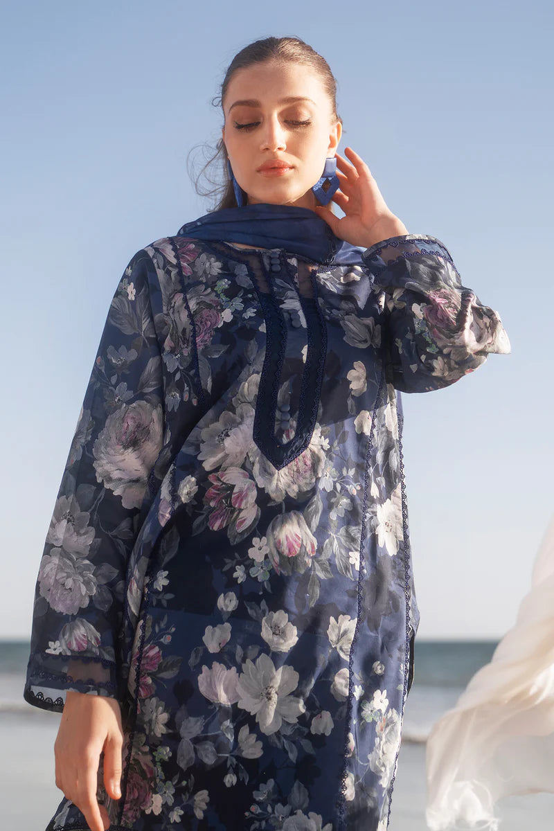 Winter 3PC Khaddar Embroidered Printed Suit