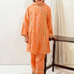 Ochre Clothing Toddlers Eastern Cotton Embroidered 3 Pc Suit