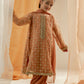 Maria B Kids 3PC Embroidered Linen Dress With Net Dupatta