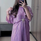 Rooh-e-Sham Kaftan Stitch – Lavender Mist