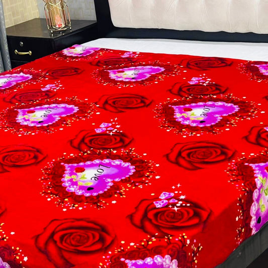 Double Bed AC Blanket Soft Fleece Comfort | Design 10