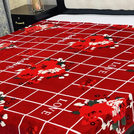 Double Bed AC Blanket Soft Fleece Comfort | Design 11