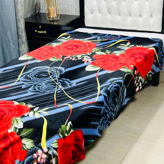 Single Bed AC Blanket Soft Fleece Comfort | Design 12
