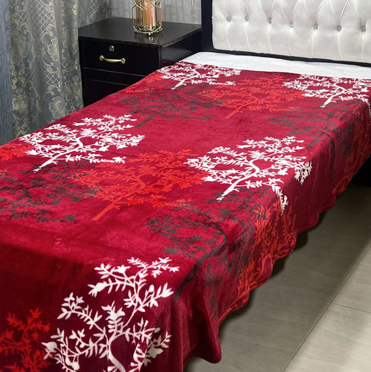 Single Bed AC Blanket Soft Fleece Comfort | Design 14