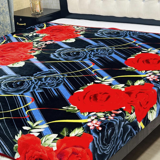 Double Bed AC Blanket Soft Fleece Comfort | Design 16