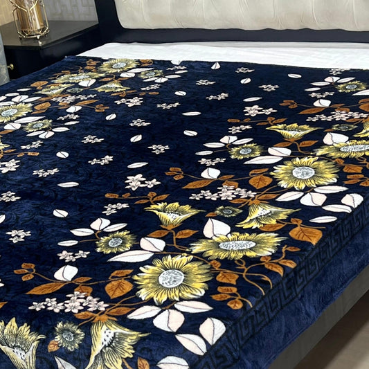 Double Bed AC Blanket Soft Fleece Comfort | Design 17