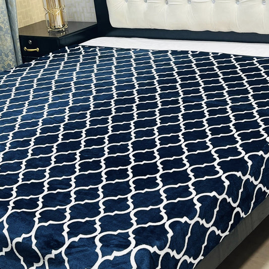 Double Bed AC Blanket Soft Fleece Comfort | Design 19