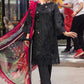 Zara Shahjahan Embroidered Black Lawn 3PC