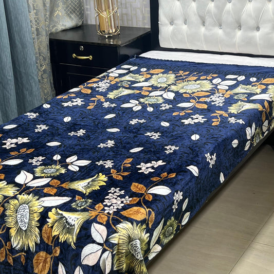Single Bed AC Blanket Soft Fleece Comfort | Design 20