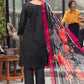 Zara Shahjahan Embroidered Black Lawn 3PC