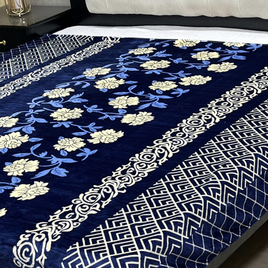 Double Bed AC Blanket Soft Fleece Comfort | Design 7