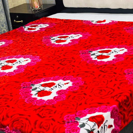 Double Bed AC Blanket Soft Fleece Comfort | Design 8