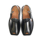 Handmade Classic Black Peshawari Chappal
