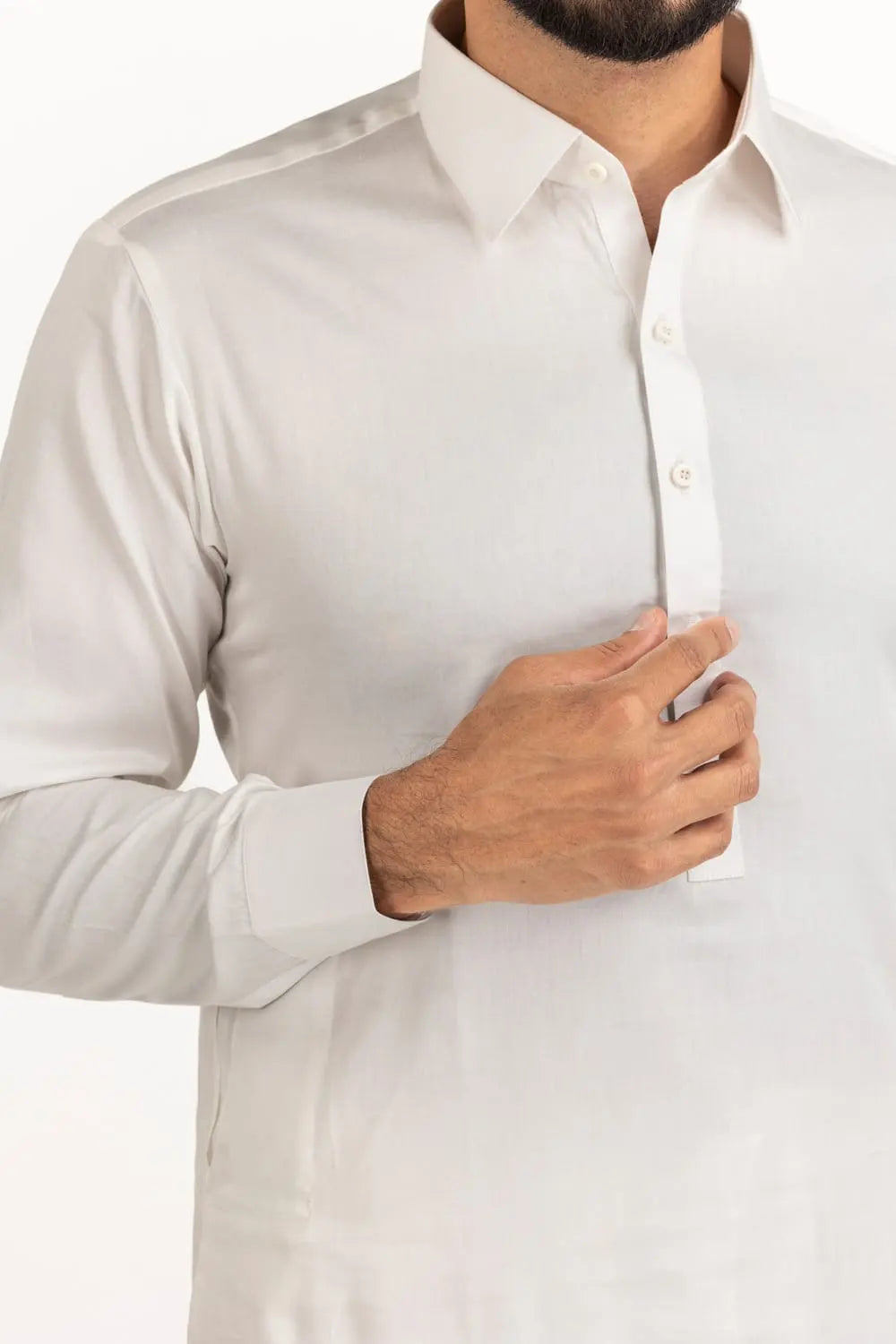 GulAhmed Unstitched White Washing Wear Kurta Shalwar