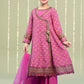 3 Piece Printed Linen Suit