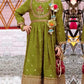 Maria B Kids 3PC Embroidered Linen Dress With Net Dupatta